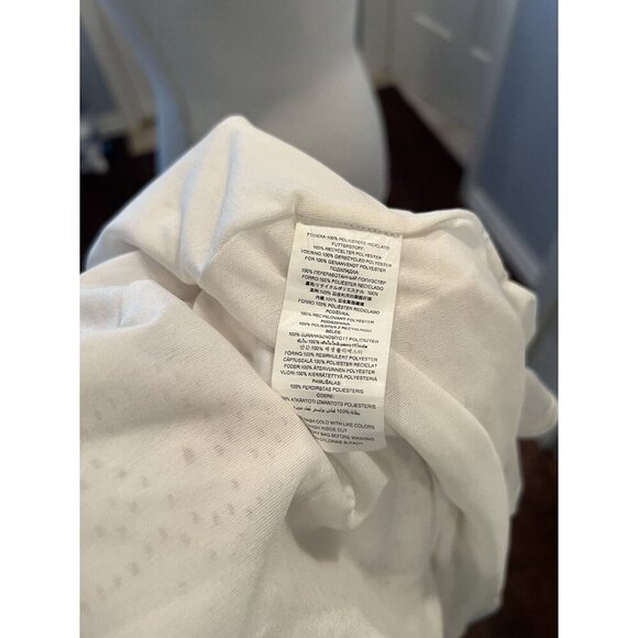 Michael Michael Kors Creamy White Eyelet Flowy Halter Neck Dress Size M - Picture 10 of 10